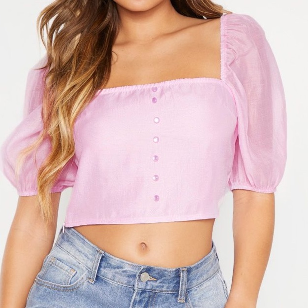 Pink blouse